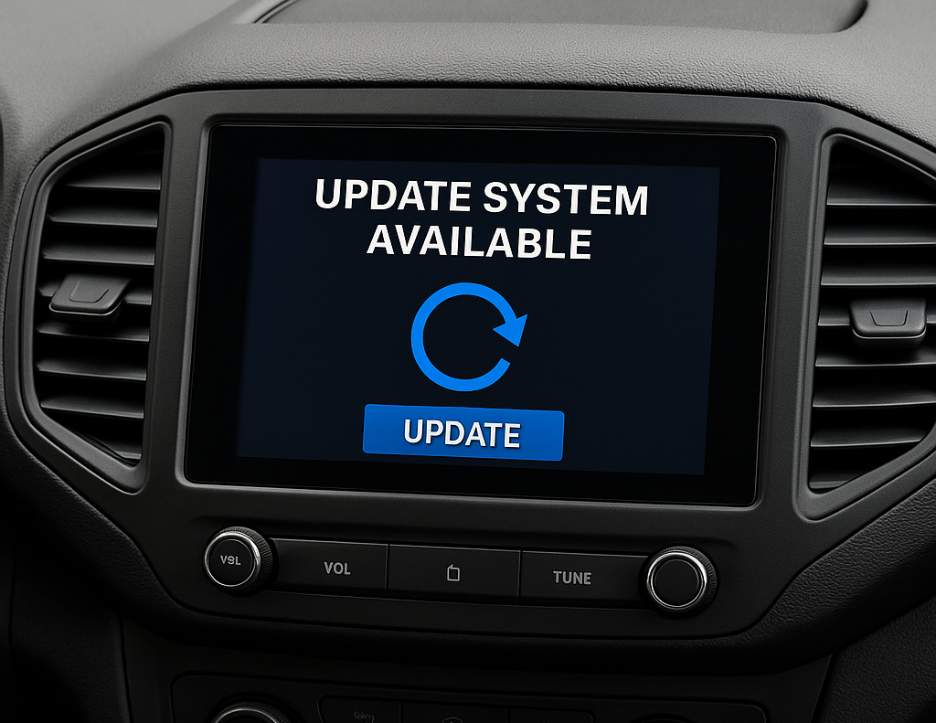 به‌روزرسانی مالتی‌مدیا خودرو