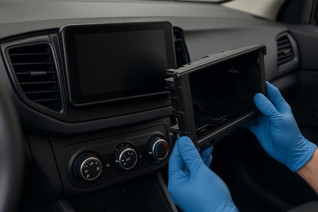 تعویض نمایشگر مالتی‌مدیا خودرو