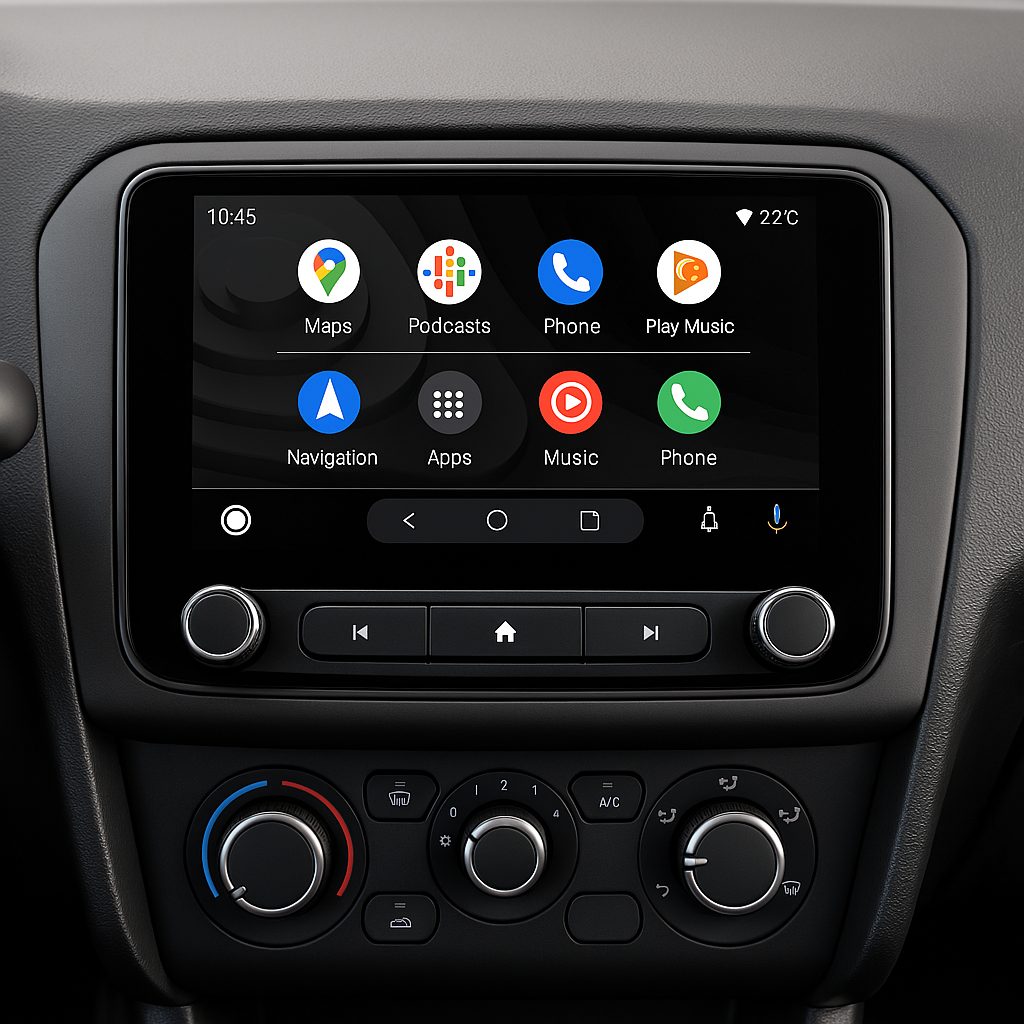 ضبط خودرو اندرویدی