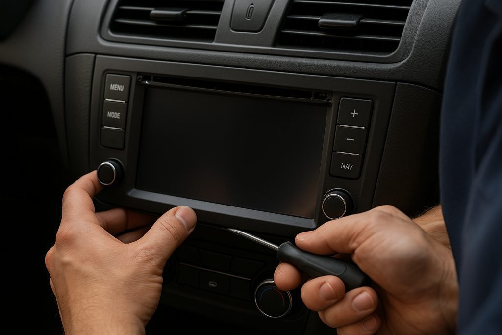 تعمیر مانیتور خودرو