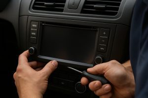 تعمیر مانیتور خودرو