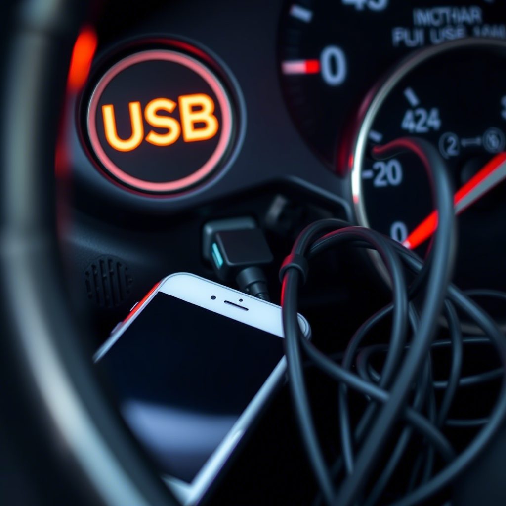 کار نکردن USB خودرو