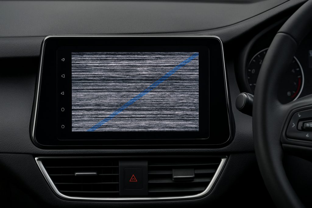 پرش تصویر مانیتور خودرو