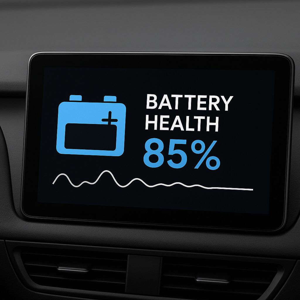 نمایش سلامت باتری