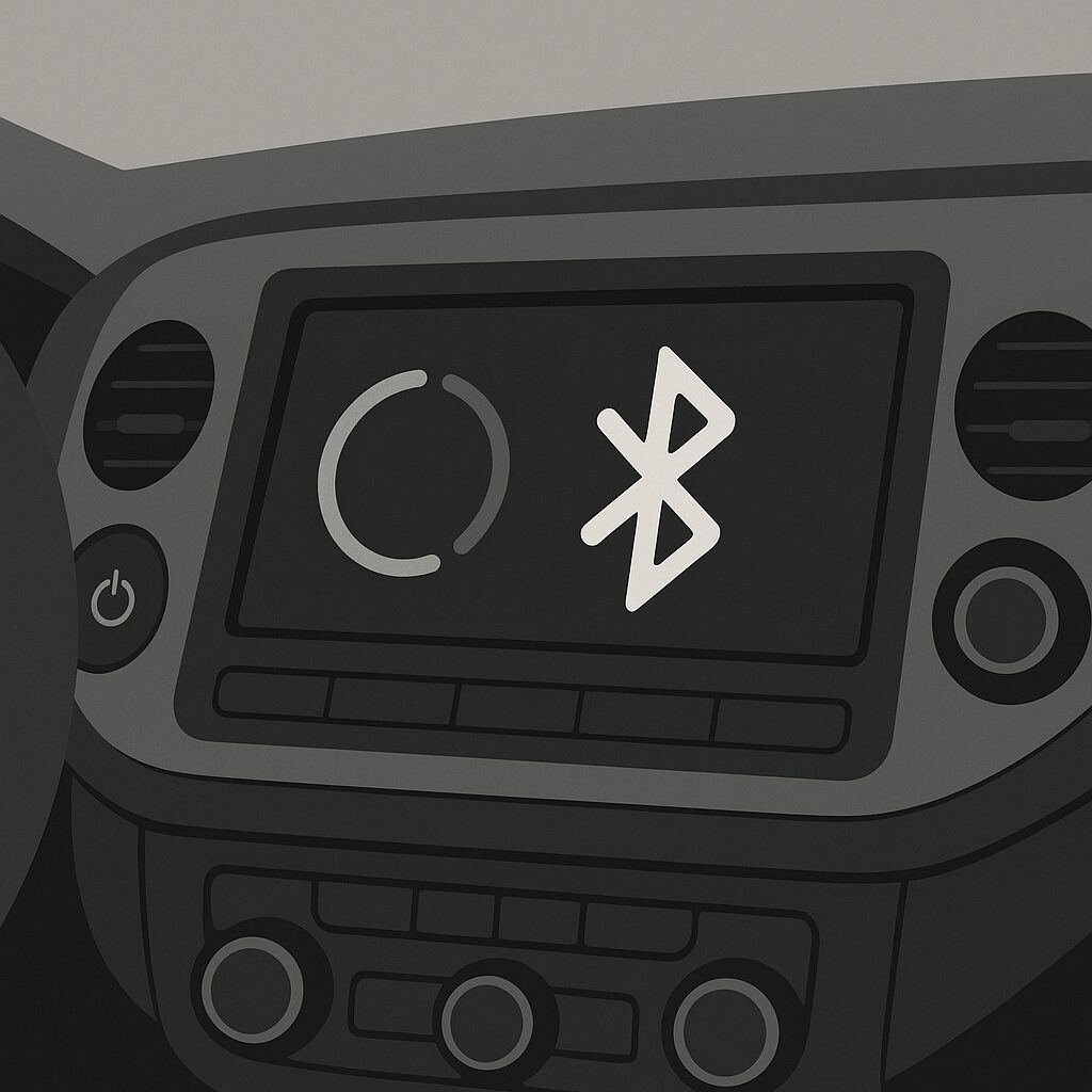 ریست شدن بلوتوث مالتی مدیا خودرو